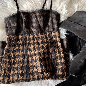 Etcetera Silk Wool Blend Cocktail Dress